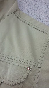 頑丈な縫製の作業服～男臭さを感じさせる「ダブルステッチ」～