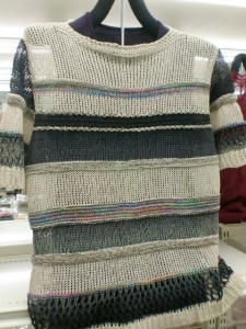 七分袖、麻・和紙混ニットなど新商品入荷！４月７日売出し開催！